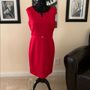🛑 SOLD 💜 FIRM ... Red Dress